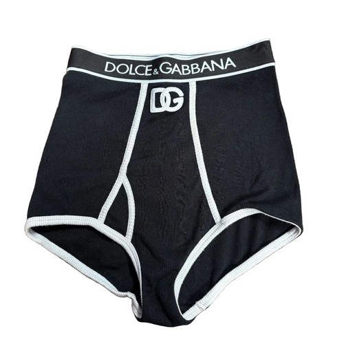 Dolce gabbana black ribber - &,